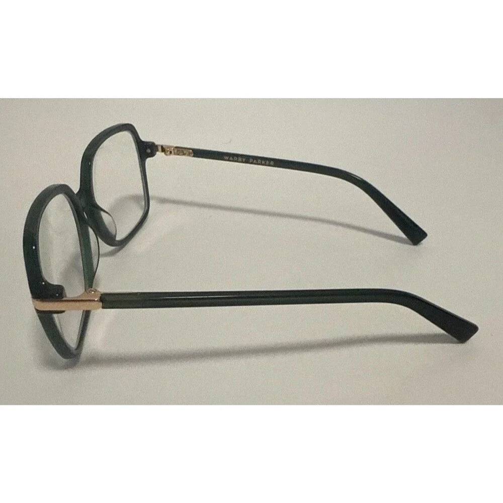 Warby Parker Alston M 1476 Eyeglasses Eye Glasses Frames Green Italy 55-15-135